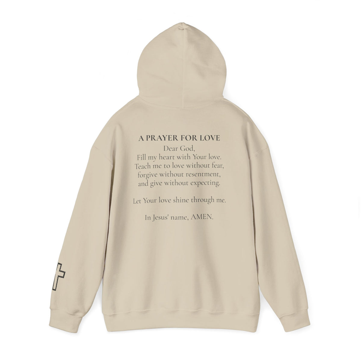 A Prayer for Love | Christian Hoodie | Faith & Love Sweatshirt