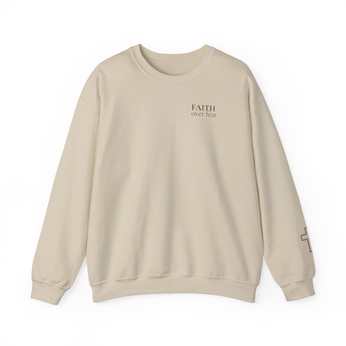 Faith Prayer Crewneck | Christian Sweatshirt | Faith Over Fear