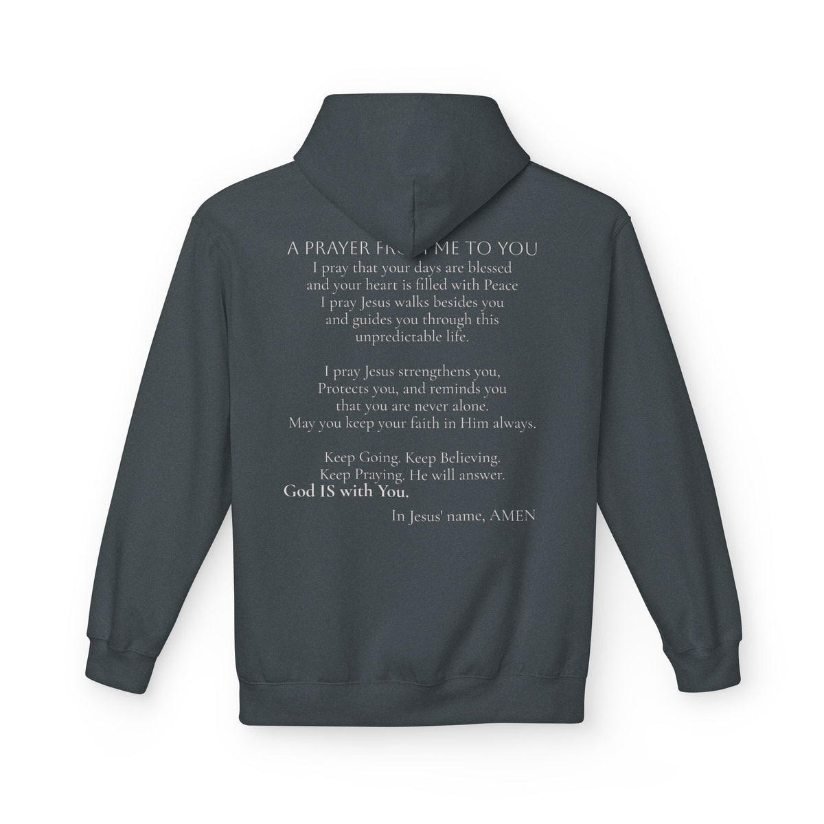 Prayer from Me to You | Christian Prayer Hoodie | Faith & Love Gift