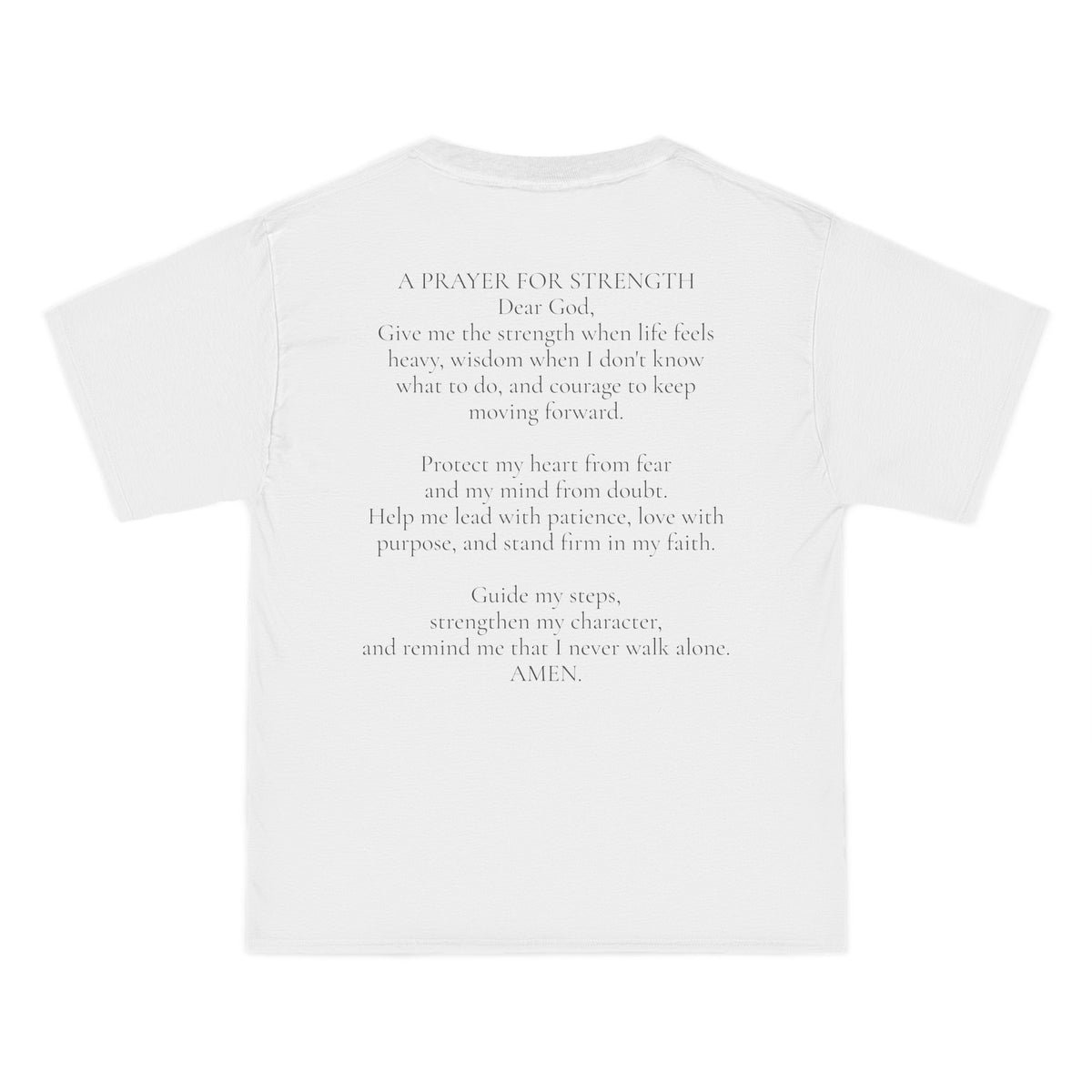 Men's Strength Prayer T-shirt