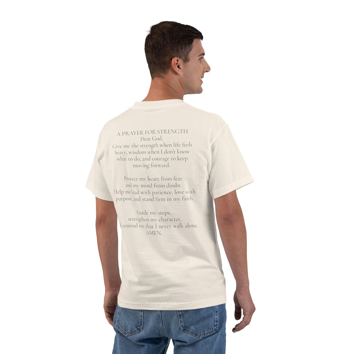 Men's Strength Prayer T-shirt