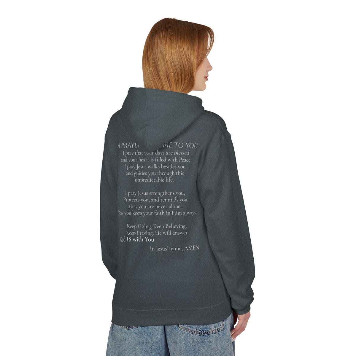 Prayer from Me to You | Christian Prayer Hoodie | Faith & Love Gift