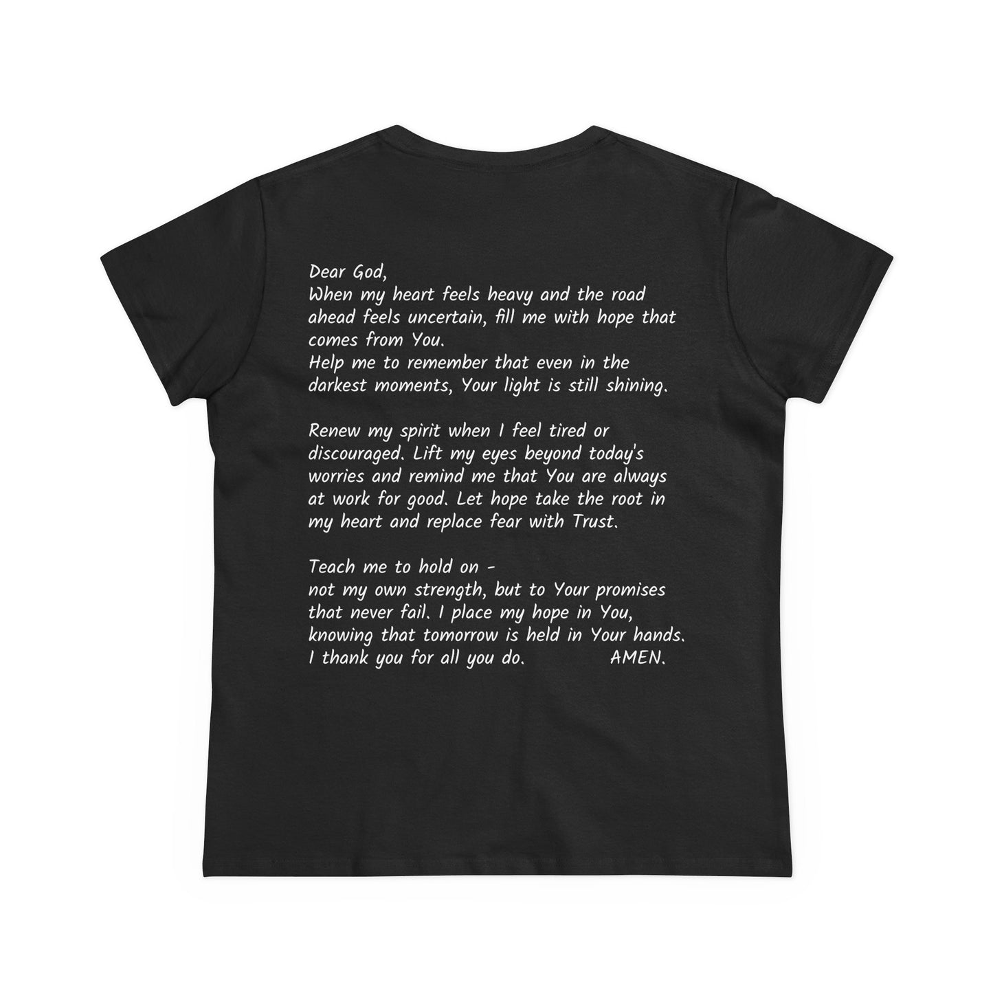 Women's Hope prayer T-shirt