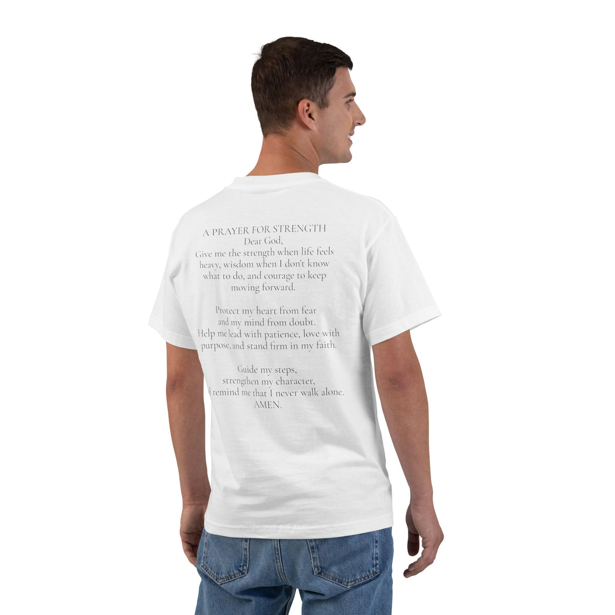 Men's Strength Prayer T-shirt