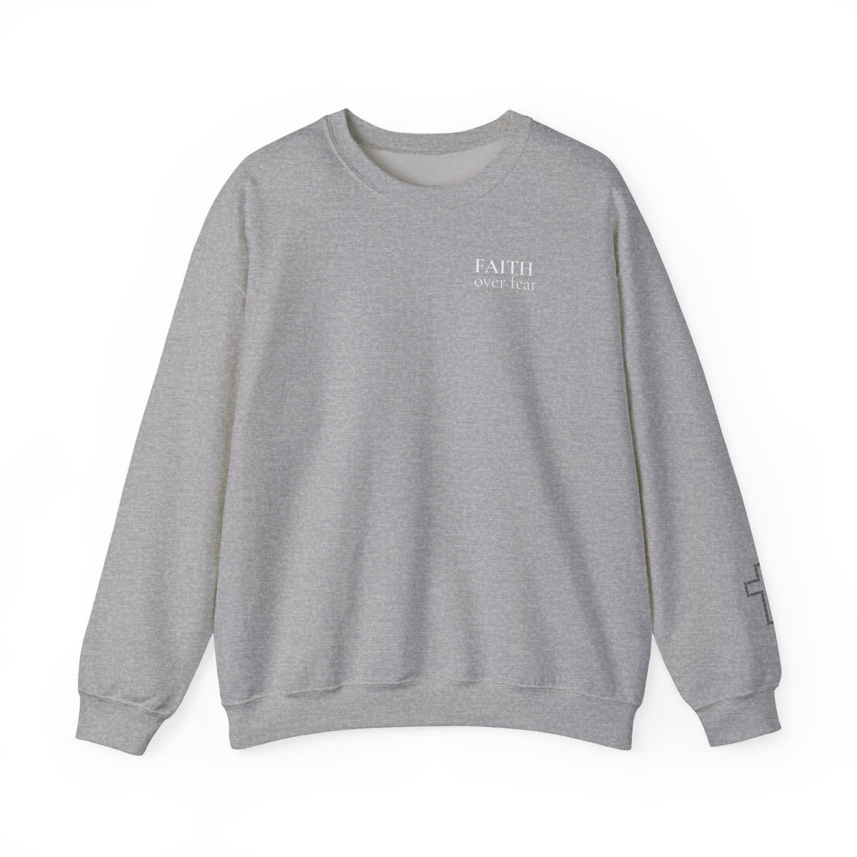 Faith Prayer Crewneck | Christian Sweatshirt | Faith Over Fear