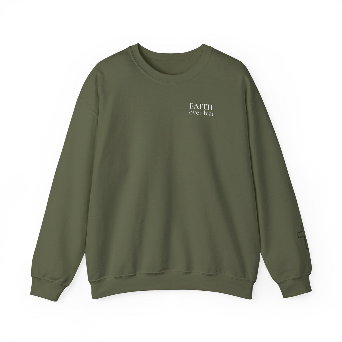 Faith Prayer Crewneck | Christian Sweatshirt | Faith Over Fear