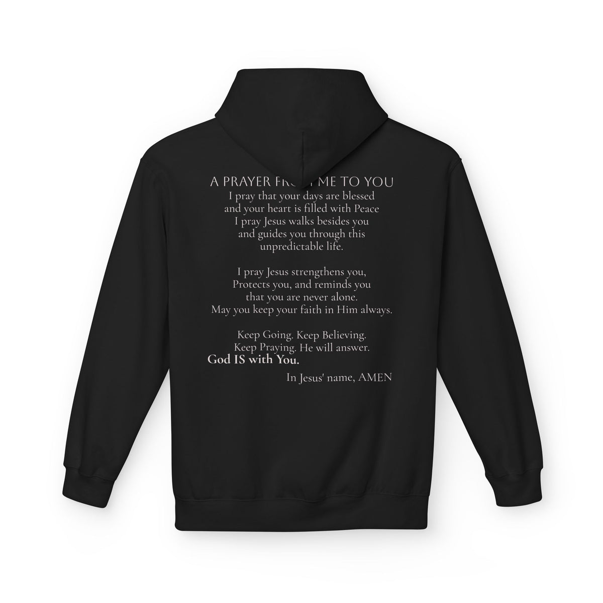 Prayer from Me to You | Christian Prayer Hoodie | Faith & Love Gift